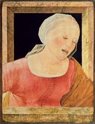 Une femme en deuil